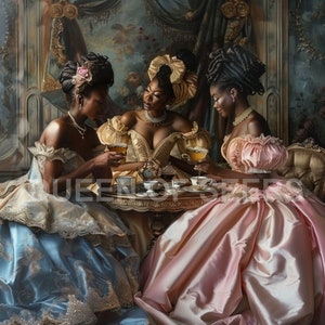 Harlem Renaissance Art Print / Arte histórico afroamericano / Bellas artes del patrimonio negro / Descarga digital / Decoración negra vintage / RA 8