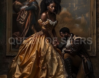 Harlem Renaissance Kunstdruck | Afroamerikanische Historische Kunst | Schwarz Erbsen Fine Art | Digitaler Download | Vintage schwarzes Dekor | RA-6