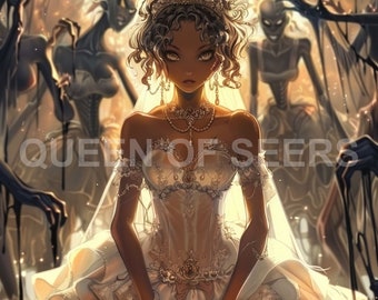 Dark Art Horror Art Gothic Art Creepy Art Spooky Art Halloween Art Occult Art Skull Art Fantasy Art Witchy Art Scary Art Black Art NH1