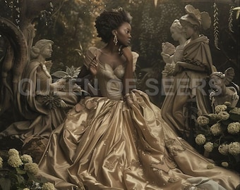 Harlem Renaissance Art Print | Afroamerykańska sztuka historyczna | Sztuka piękna dziedzictwa czarnego | Pobieranie cyfrowe | Wystrój w stylu vintage black | RA 1