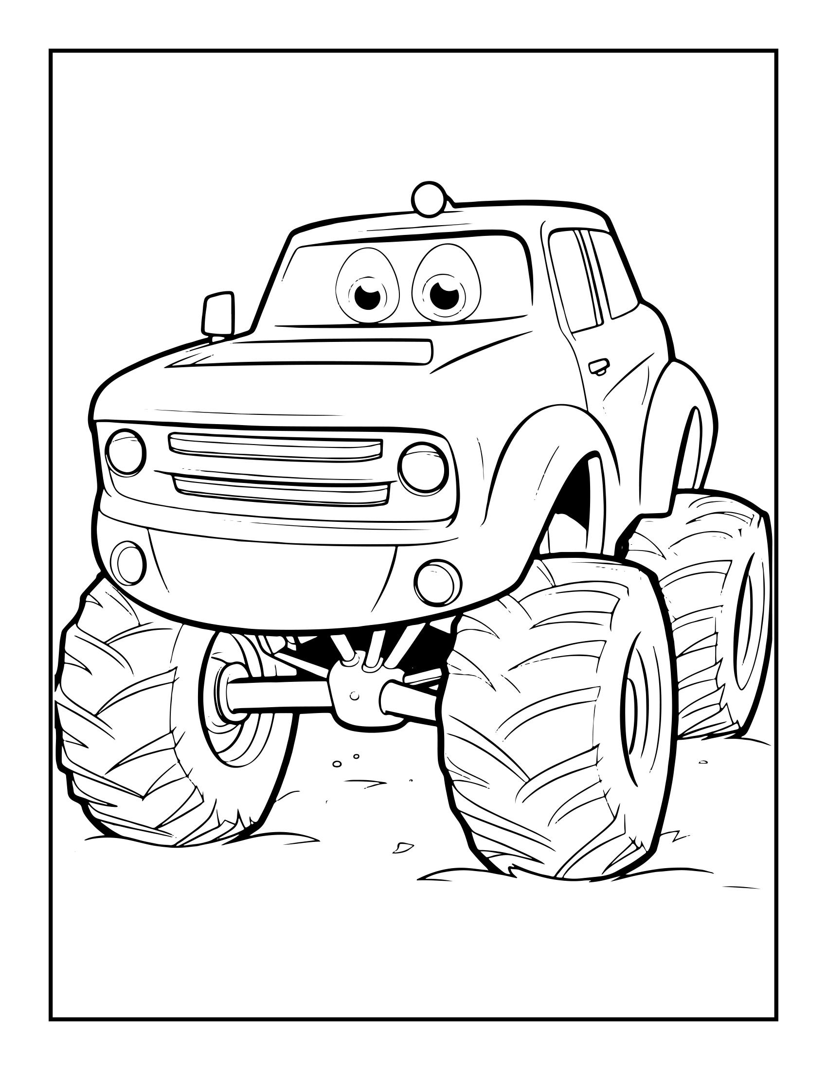 Coloring Pages Lightning Mcqueen Monster Trucks Mcqueen Cars Disney Cars  Coloring Book Cheap Disney Cars Coloring, image size:1700x2200