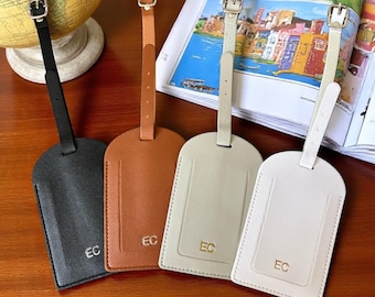 Personalized Luggage Tags, Customizable Travel Tag, Any Color, Any Text, Perfect Party Favor, Gift Idea
