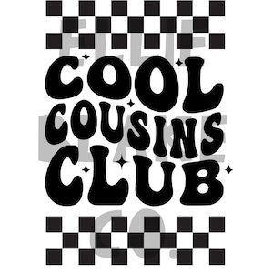 Cool Cousins Club PNG