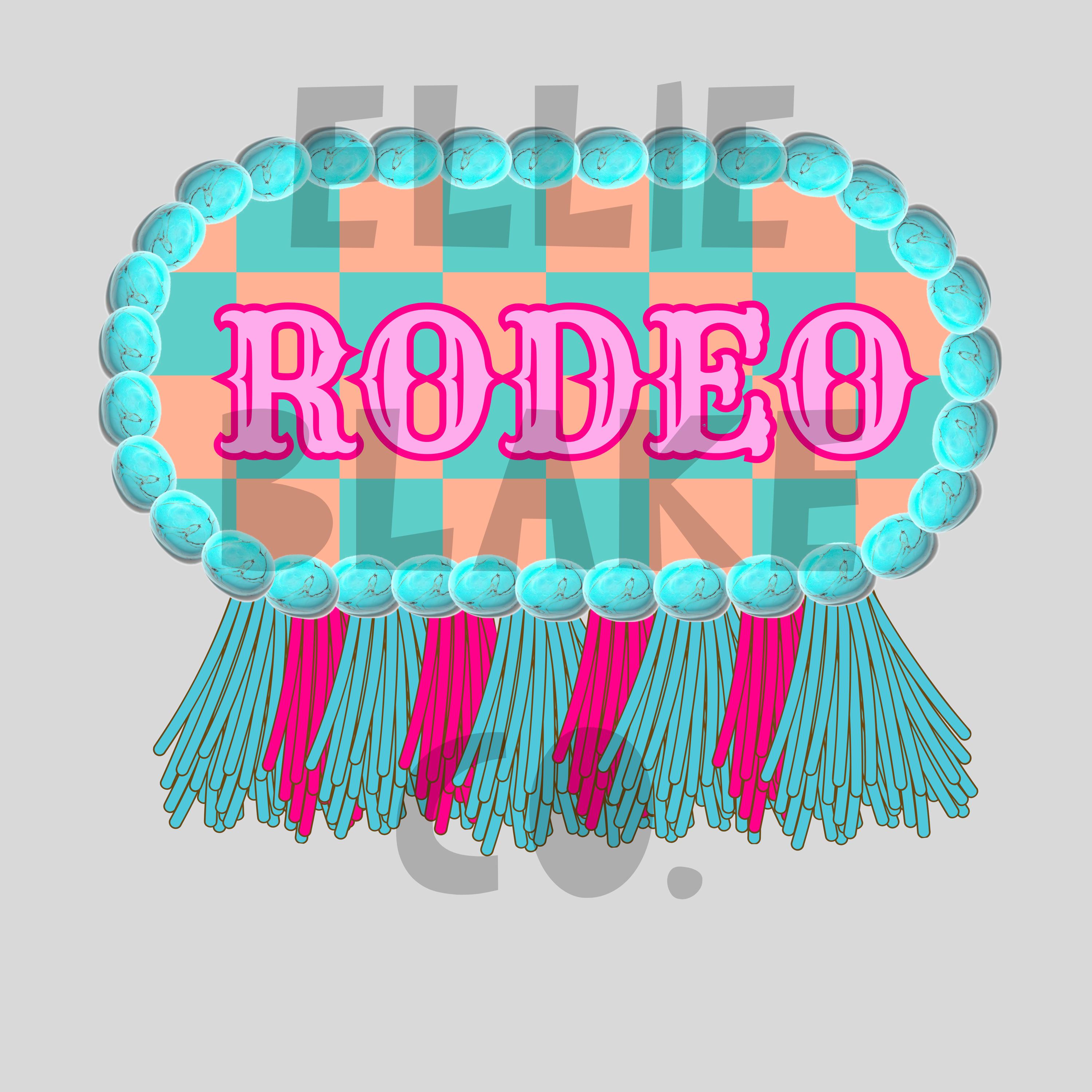 Checkered Rodeo PNG FILE - Etsy