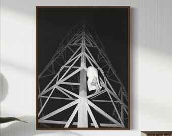 Dangerous Girl B&W Wall Art Poster