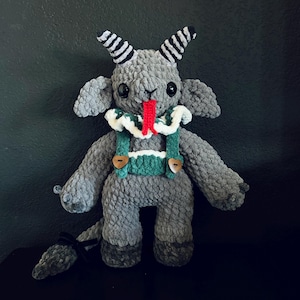 Kid Krampus Christmas Crochet Pattern PDF Digital Download