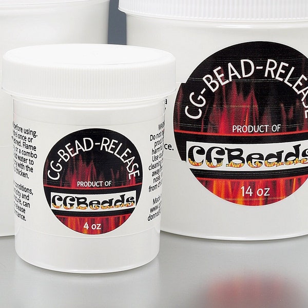 CGBEAD-RELEASE, premixed premier bead release, lampwork mandrel bead release, torching mandrel bead release, air or flame dry