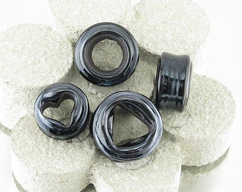 EAR GAUGES - TUNNELS CGBeadrollers, Br-144 Sm Tunnel Ear Gauge, Br-145 Med, Br-149 Large, High Quality Graphite Tools