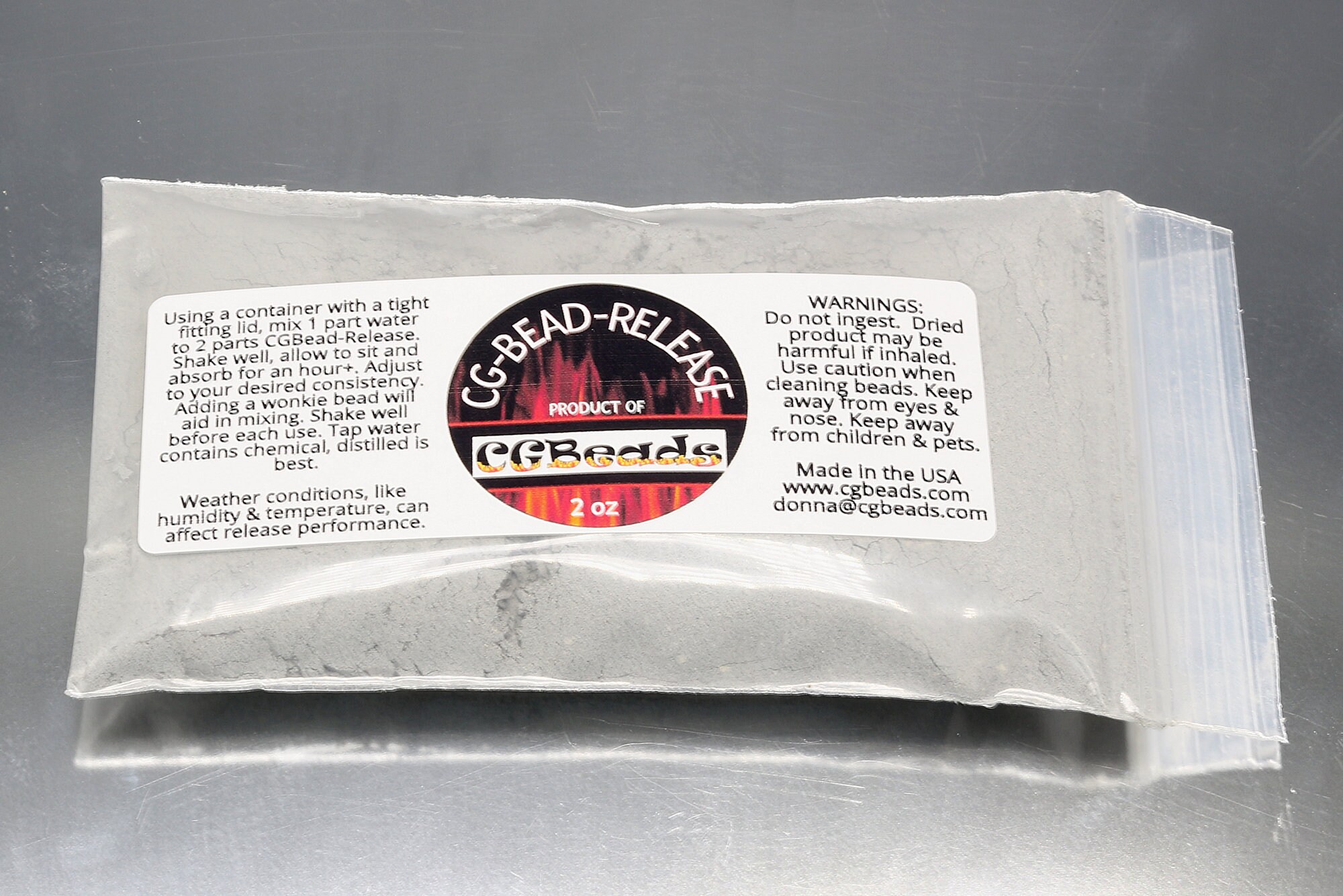 28oz CGBEADRELEASE, Premixed Premier Bead Release, Lampwork Mandrel