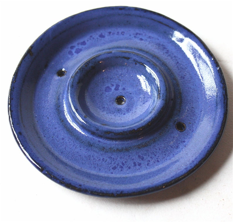 Grass Green Soap Dish With Golden Polka Dots Sponge Holder Kitchen