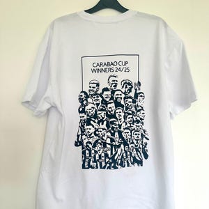 Carabao Cup Winners Celebration T Shirt | Newcastle T Shirt | Nufc | Geordie T Shirt | Carabao Cup 24/25 Winners