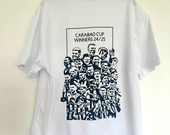 Carabao Cup Winners Celebration T Shirt | Newcastle T Shirt | Nufc | Geordie T Shirt | Carabao Cup 24/25 Winners