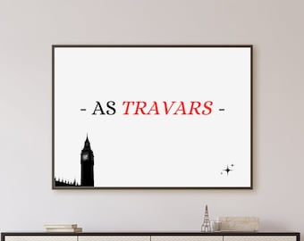Print - Shades of Magic - Darker Shade of Magic - Kell Maresh - Lila Bard - V.E Schwab - Book nerd - Wall Art - Digital Download - Booklover