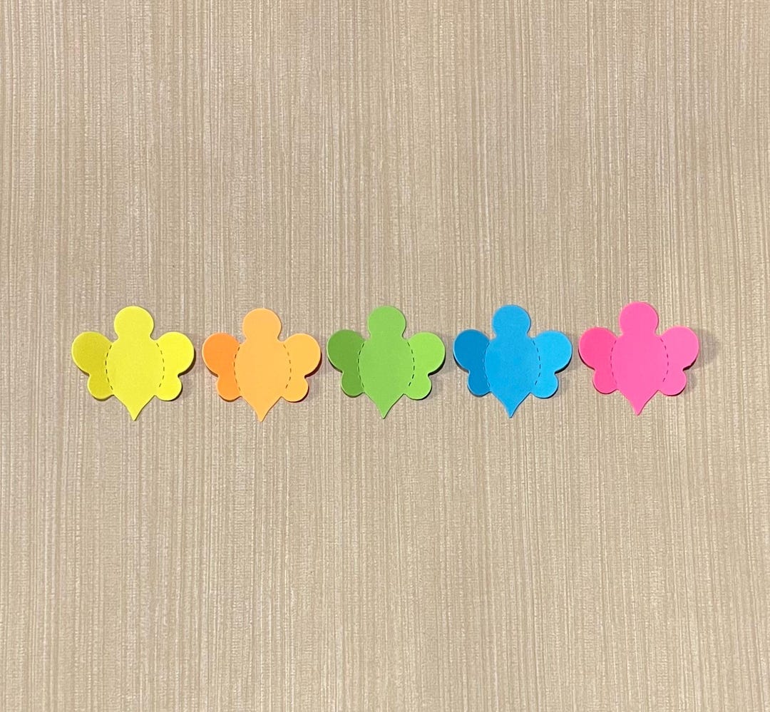 Mini Bee Die Cut set of 20 Cardstock Designs Decor Cutouts Bulletin