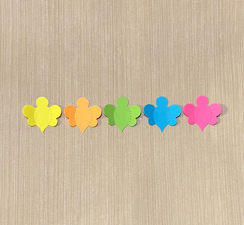 Mini Bee Die Cut set of 20 Cardstock Designs Decor Cutouts Bulletin