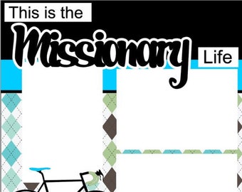 Missionary Scrapbook - Etsy