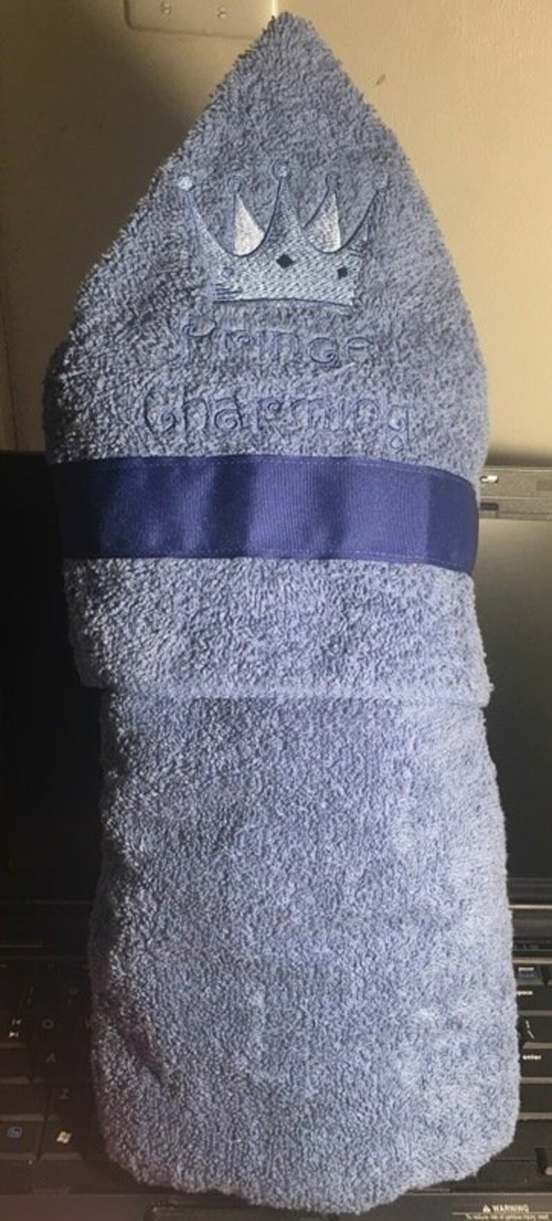 Prince Charming Hooded Bath Towel for Boys Sizes NB3 and 4 Etsy