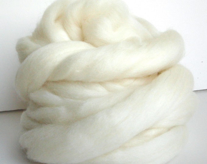 Corriedale Wool Roving Ecru, Spinning, Dyeing, and Felting Fiber, 4 Ounces Etsy