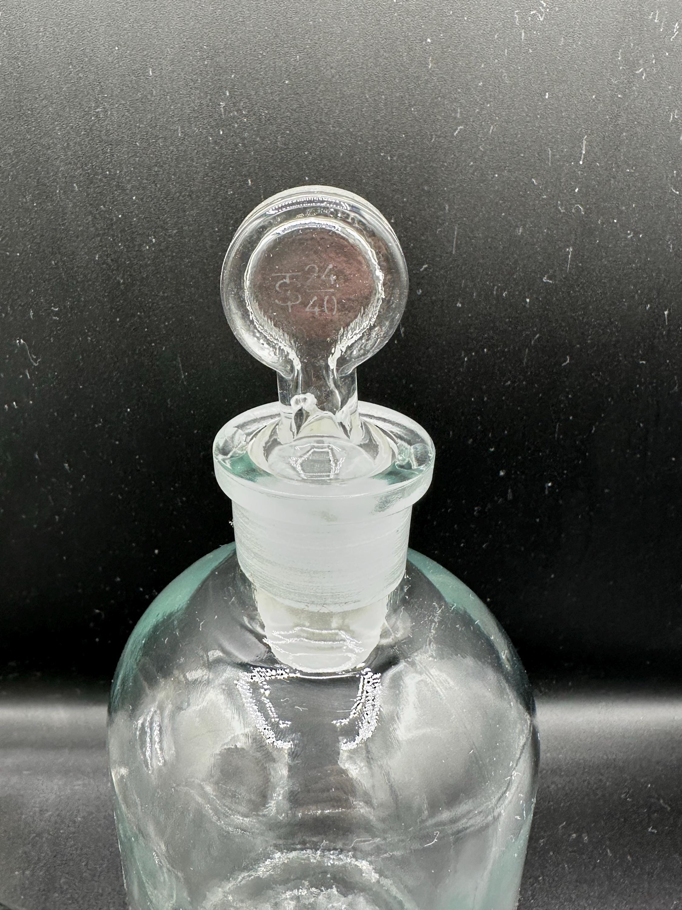 ヴィンテージ ラボ用ガラス化学薬品保管薬瓶 1000mL 500mL (3個セット