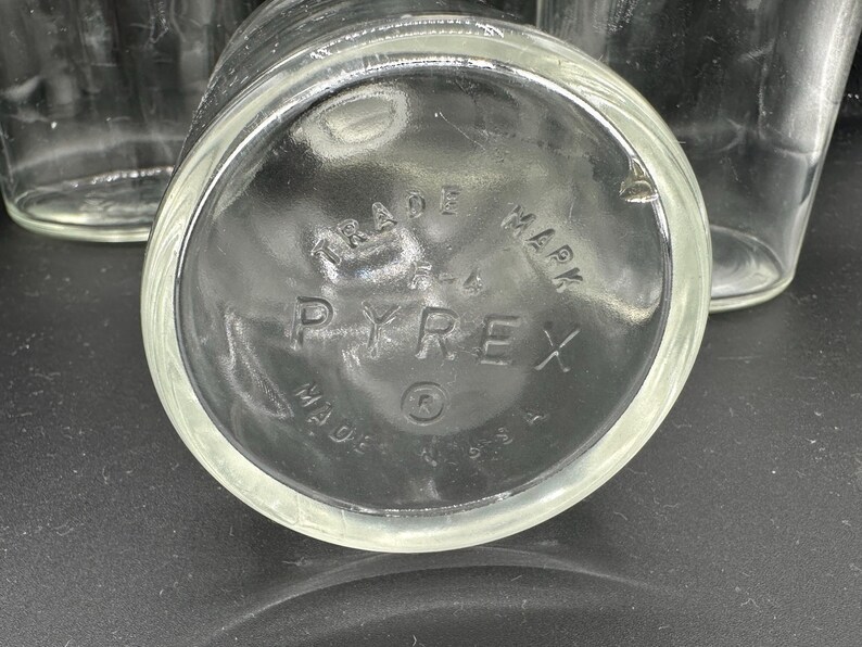 Corning PYREX Vintage Laboratory Glass Apothecary Chemical Storage ...