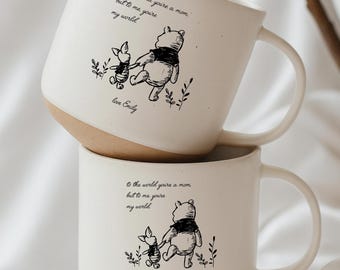 You’re My World Mother’s Day Mug, Best Mum Mug, Gift For Her, Best Mum, Gift For Mum, Mum Present, Love You Mum, Winnie