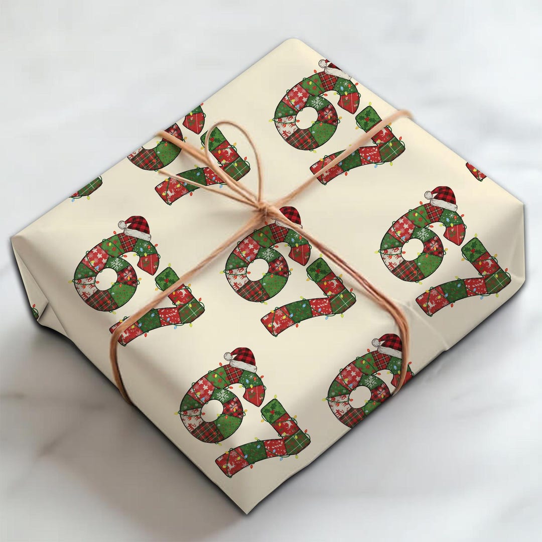 67 Rapping Paper 67 Six Seven Christmas Wrapping Paper, Kids Funny Wrapping Paper, 67 ...