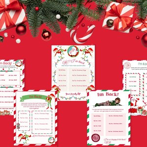 10 Magical Elf Return Letters - Printable Christmas Fun!