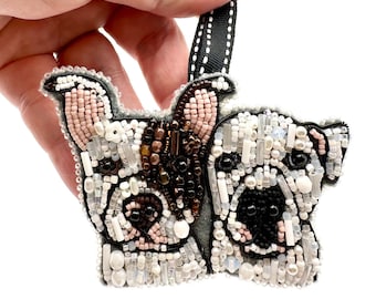 YOUR pet’s portrait transformed into a Christmas ornament or jewelry