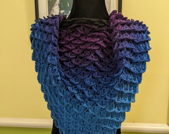 Dragon Scale Shawl Pattern