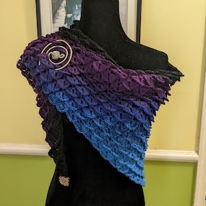 Dragon Scale Shawl Pattern image 3