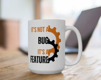 Engineering joke coffee mug engineer graduation gift for coworker funny present for birthday science mug programmer joke tea cup programming