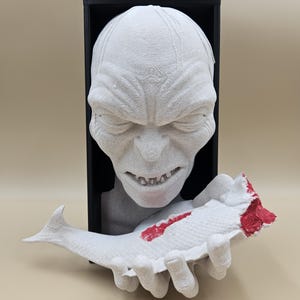 Gollum Book Nook - 3D Printed Decorative Insert – Gift for Fantasy Reader