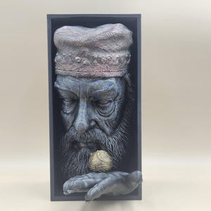 Zauberbuch Nook - Handgemalte HP Bucheinlage 3D Gedrucktes Bücherregal Geschenk Fantasy Reader