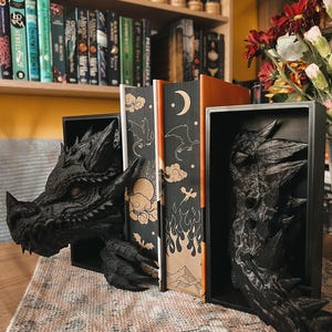 Dragon Book Nook ZESTAW Fourth Wing, ein Buch mit 3D Fantasy Fantasy