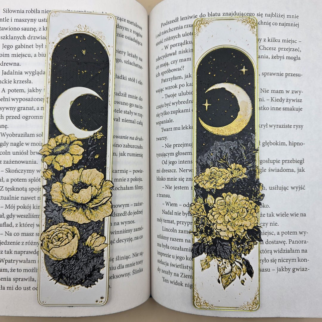 Dreamy Moon Bookmarks – Celestial Book Lover Bookmark Set - Etsy