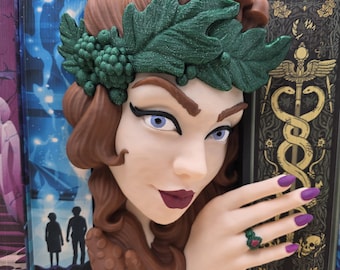 Afrodite Bokhörna – Grekisk gudinna Hyllinsats (Mytologiinspirerad Skönhetsdekor)