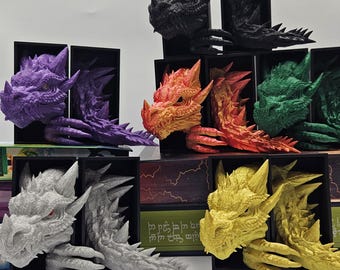 MINI Dragon + Tail Book Nook Fourth Wing 3D Printed Bookshelf Decor  Gift Fantasy Reader