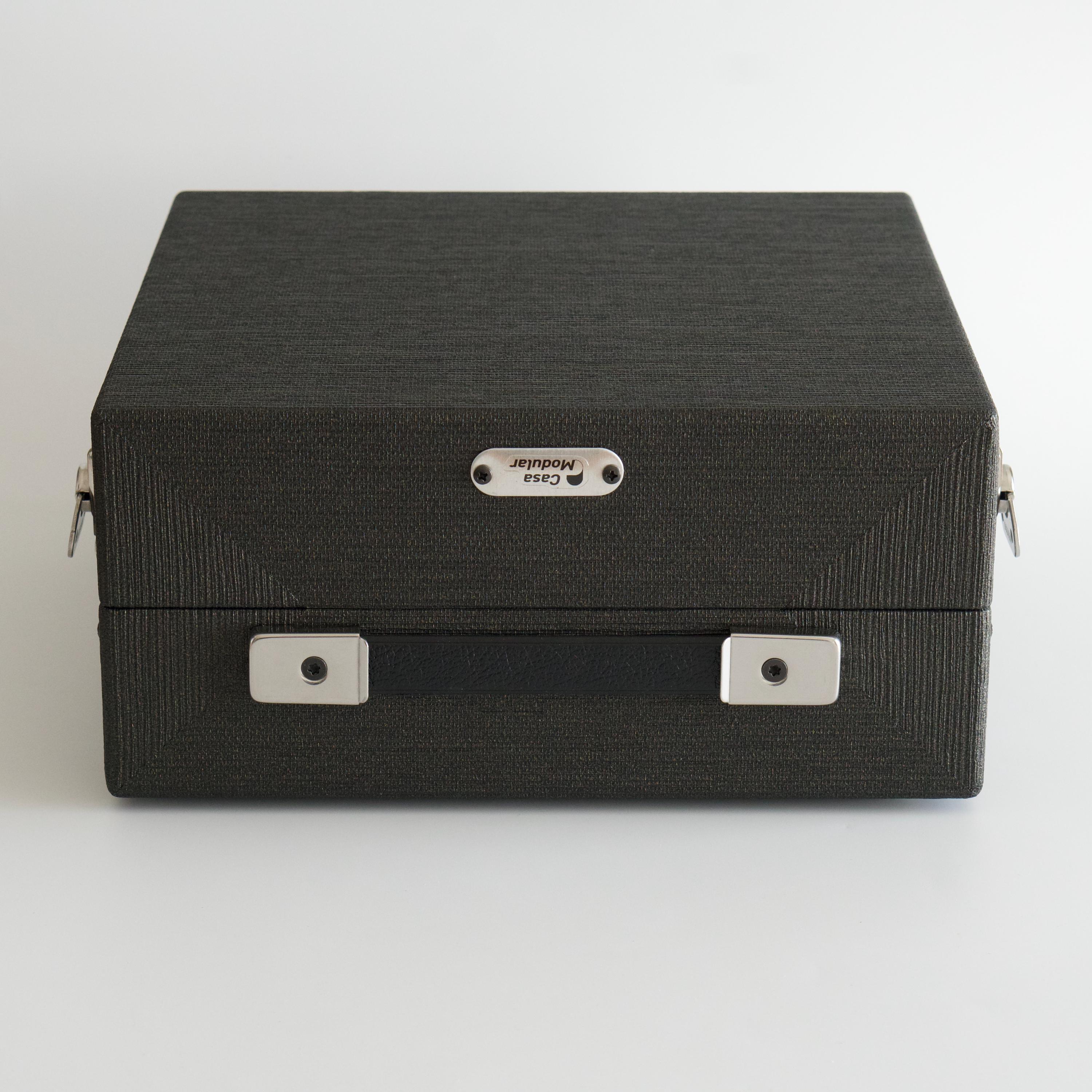 Casa Modular Eurorackケース 6U 52HP Casa Modular Eurorack Lid Case 6U 52HP Modern Black Modular Synth