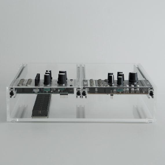 Casa Modular Eurorackケース 6U 52HP Casa モジュラー ユーロラックケース 52HP 6U アクリル クリア