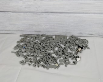 Gray Assorted Lego Bricks and Parts