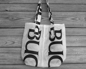 Nylon Ripstop Parachute Market Tote Bag Buckeye Logo