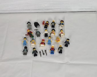 Assorted Lego Mini Figures with Accessories