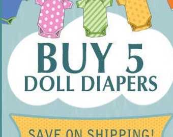 Baby Alive Diapers Etsy Baby Alive Diapers Etsy