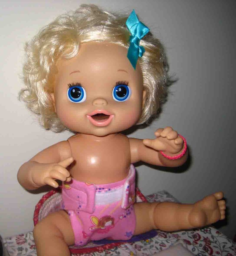 Baby Doll Diaper/wipesmall Poka Dotsfits Baby Alive Bitty Etsy