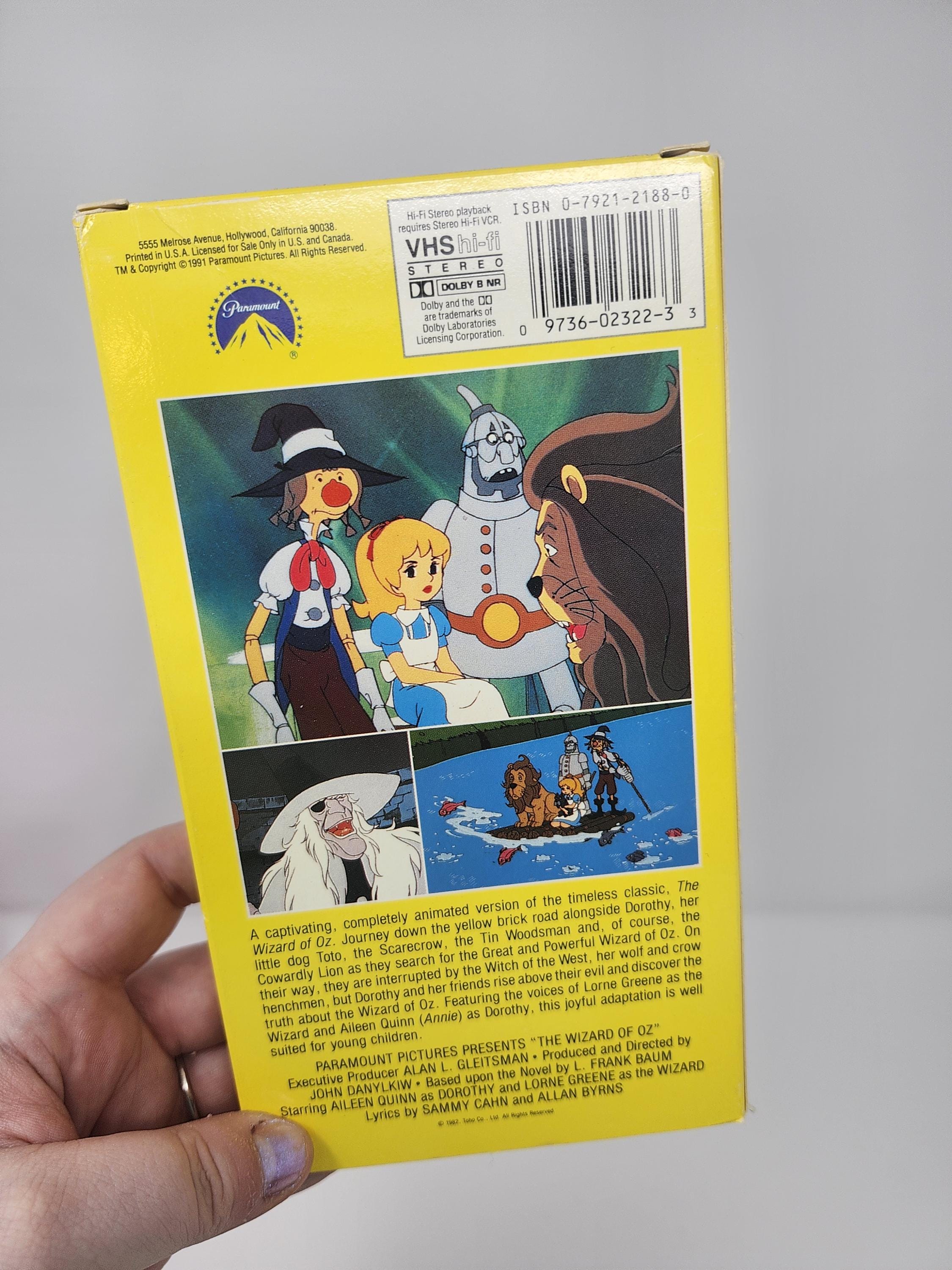 The Wizard of Oz VHS Vintage | Animated 1983 | Paramount | Classic