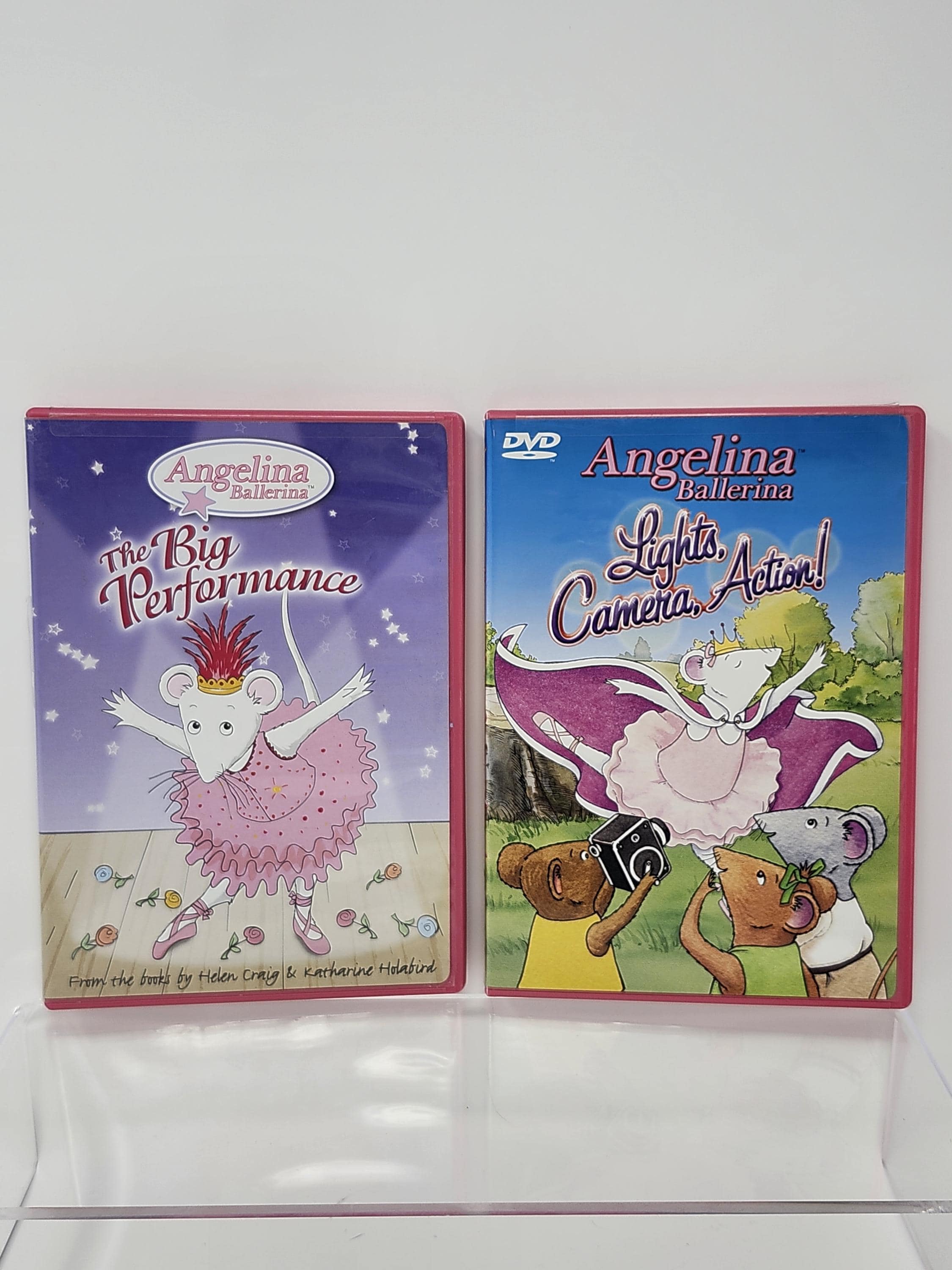 Lot of 2 Angelina Ballerina Dvds – Children's Films | the Big
