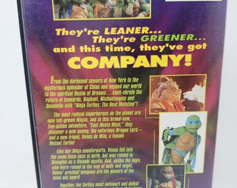 VHS Ninja Turtle Live-action the Next Mutation - Etsy