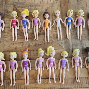 Muñecas en miniatura vintage Y2K de Polly Pocket: tú eliges, figuras retiradas, coleccionables de los años 2000.