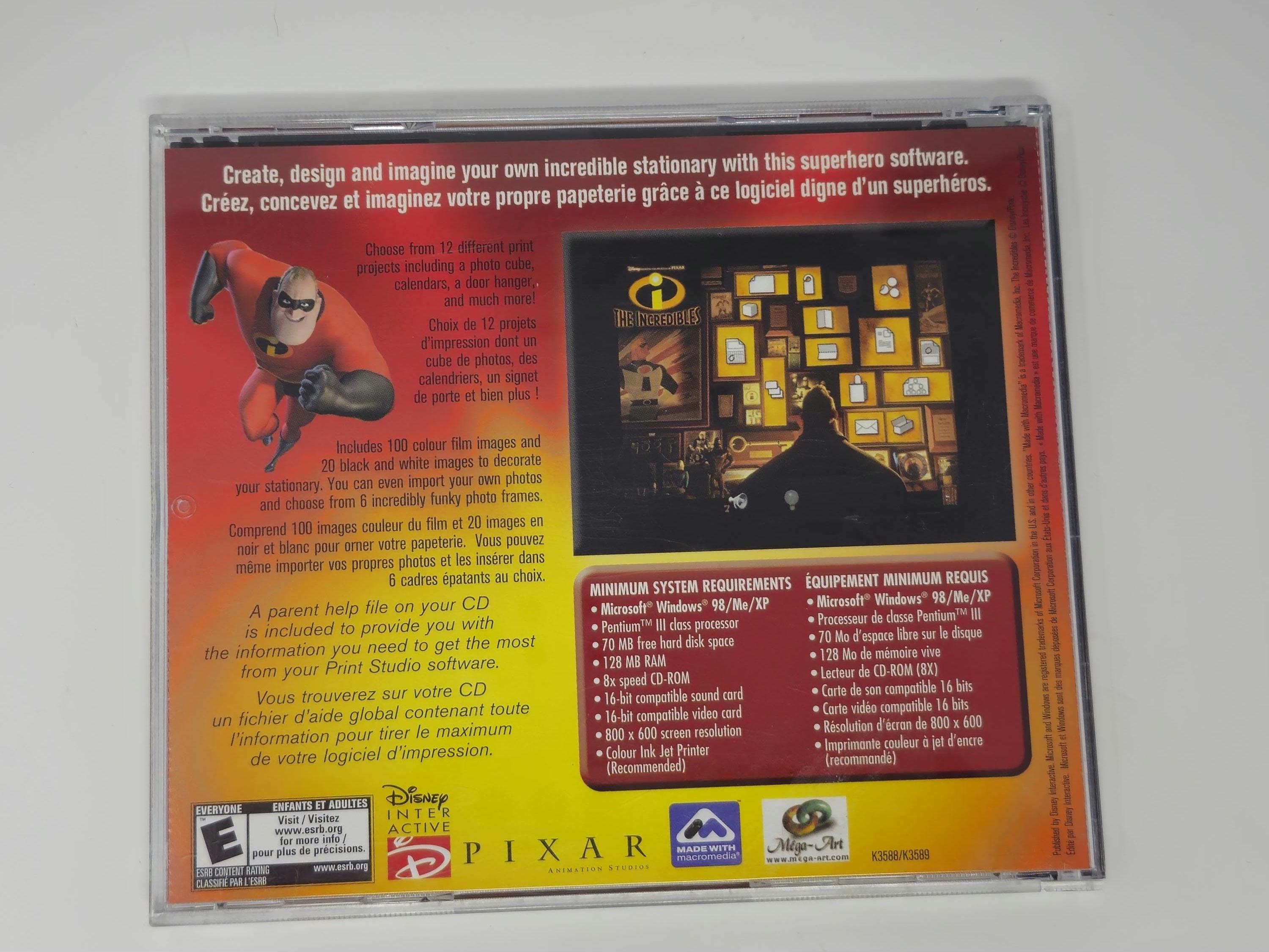 Children's PC Games CD-ROM – Disney, Pixar & Nickelodeon – Choose
