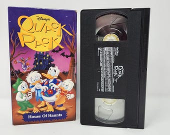 Disney Quack Pack VHS – House of Haunts | Cartoon Vintage 90s